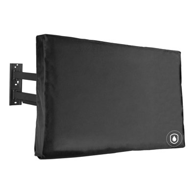 Protecteur de téléviseur noir à écran plat