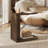 C-Shaped End Table, Solid Wood C Table For Sofa