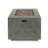 SQUARE IRON FIRE PIT-50 000 BTU