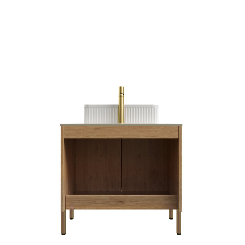 Freestanding Standard Free Standing Single Double With Stone Top