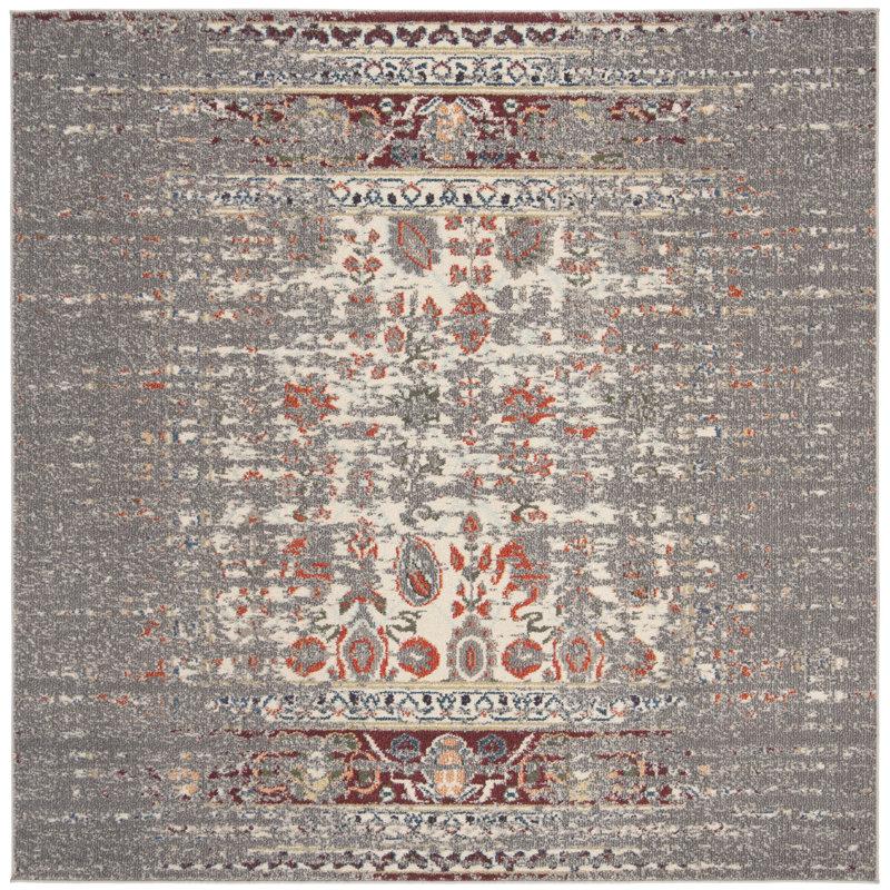 Hackman Performance Chevron Rug, Square 6'7"