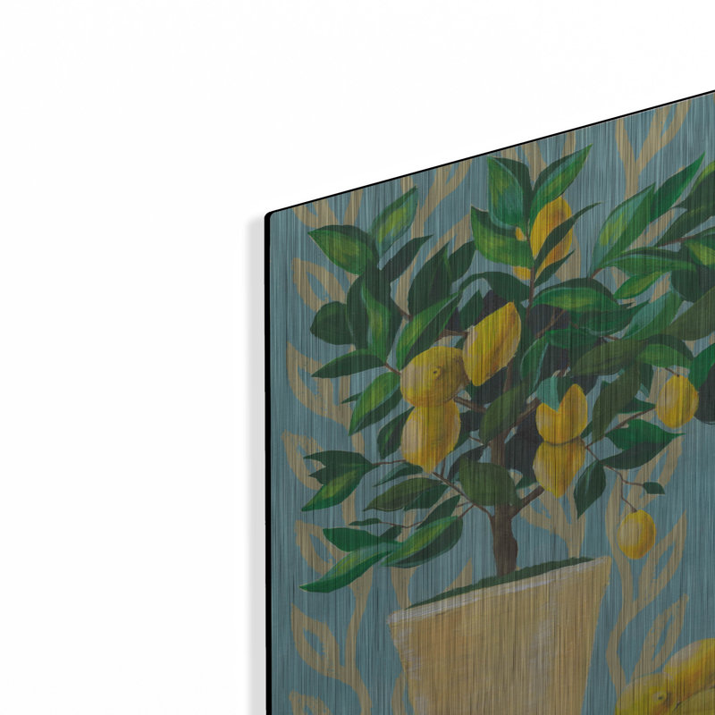 «Opulent Citrus I» par Grace Popp, H 16 po x l 12 po