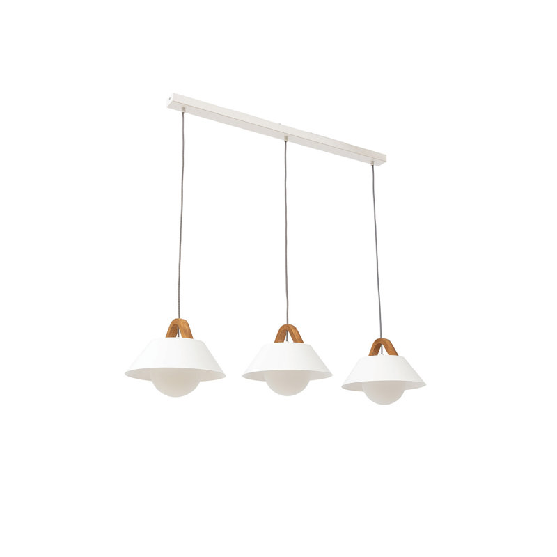 Bhrianna 3 - Light Steel Pendant