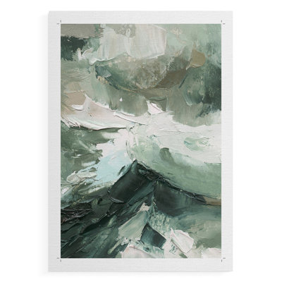 Crashing II - Impression sur toile seulement - NON-CADRE