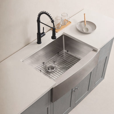 KIBI Circular Pull Down Kitchen Faucet