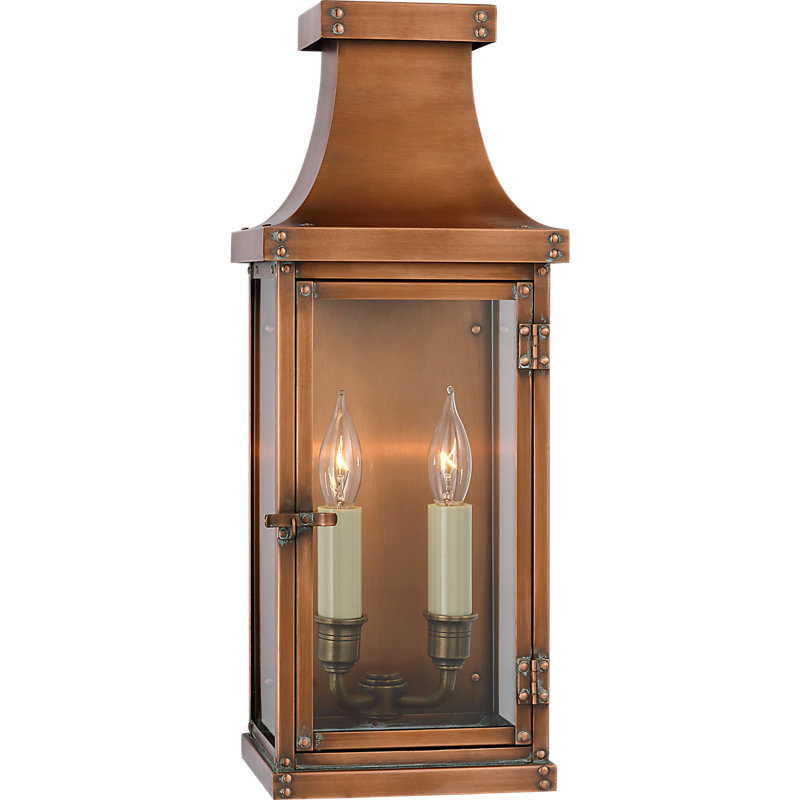 Chapman & Myers Bedford 3/4 Lantern, 17.25" H x 6.75" W x 6" D