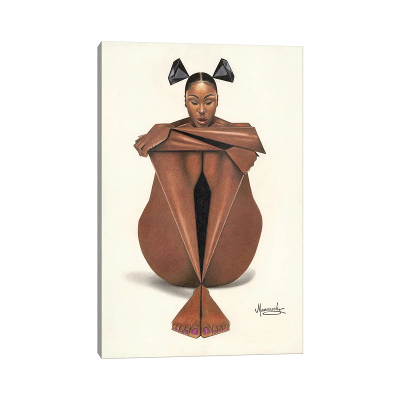 «Black Diamond» par Manasseh Johnson, impression sur toile tendue, H 12 po x l 8 po x P 0,75 po