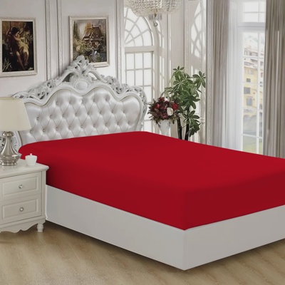 Extra Deep 200 Thread Count 100% Brushed Cotton Fitted Sheet