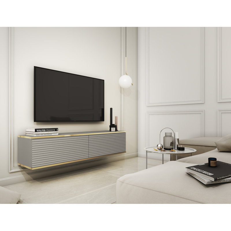 ORIS TV Stand for TVs up to 40", Grey