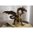 Nifao Collection Abstract & Geometric Dragon Bronze Statue with Two Tone Bronze Finish 32" x 36" x 25"H