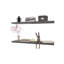 Tablette flottante Greer en mélamine X2, Greer-44824816