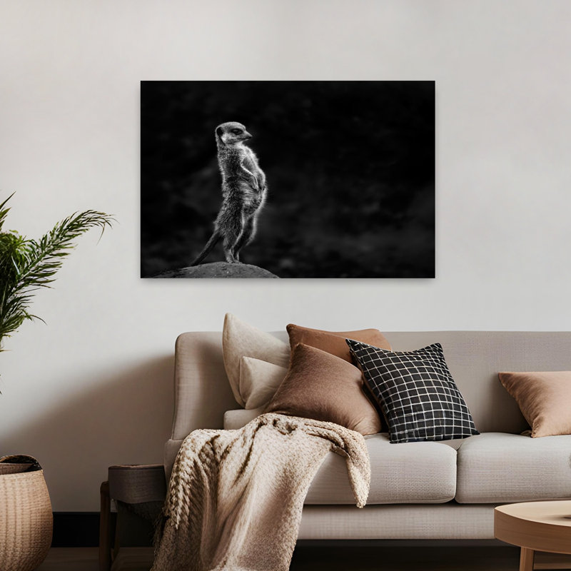 Art contemporain mural sur pied, H 32 po x l 48 po