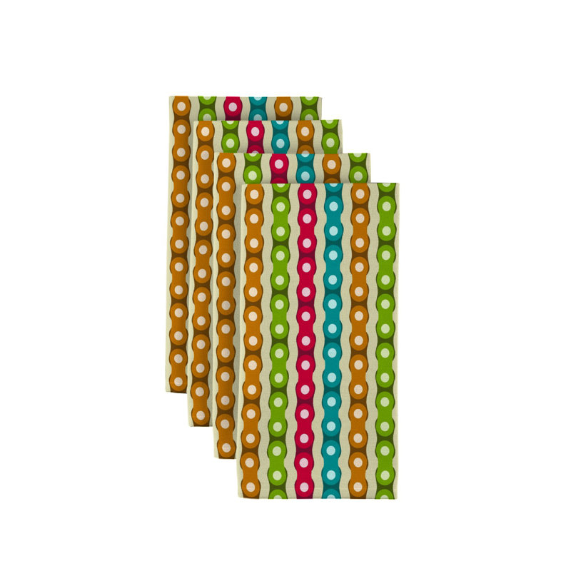 Grindle Polyester Striped Square Napkin