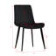 Chaises de salle à manger, chaises de maison de conception moderne, chaises de salle à manger en métal et cuir PU pour la salle à manger de cuisine-1815362504