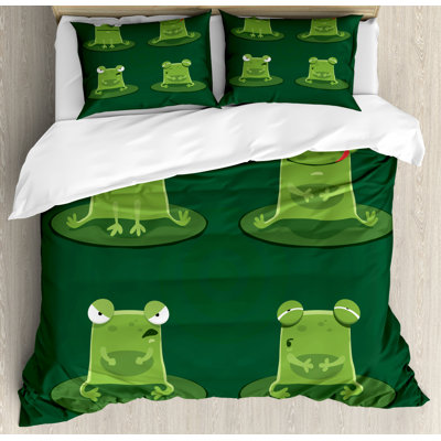 Ensemble de housse de couette drôle et moderne en microfibre Funny Hunter