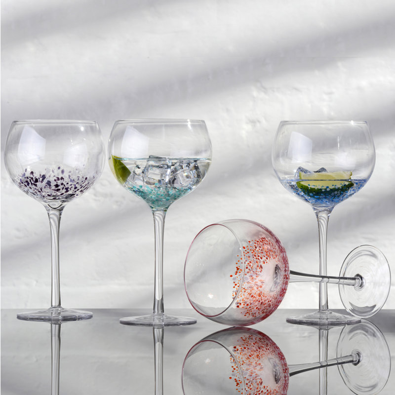 Speckle Gin Glasses