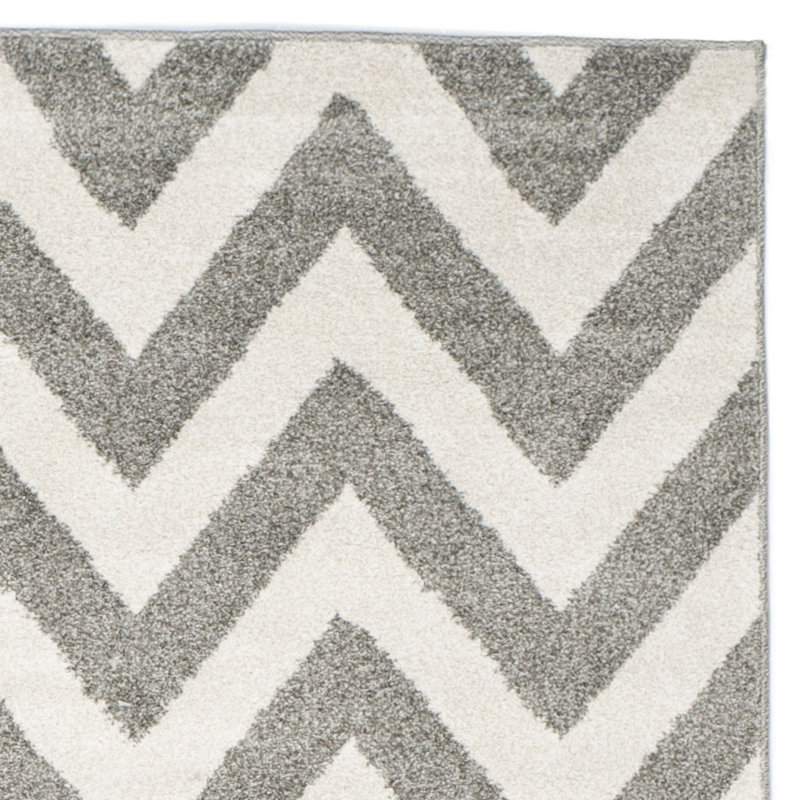 Sharpay Chevron Hand Woven Area Rug, Rectangle 183 x 274 cm