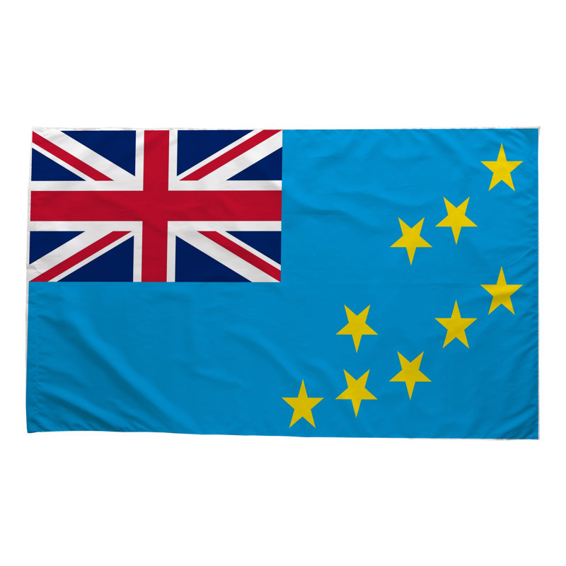 Drapeau de Tuvalu — Drapeau d'extérieur, H 24 po x l 36 po