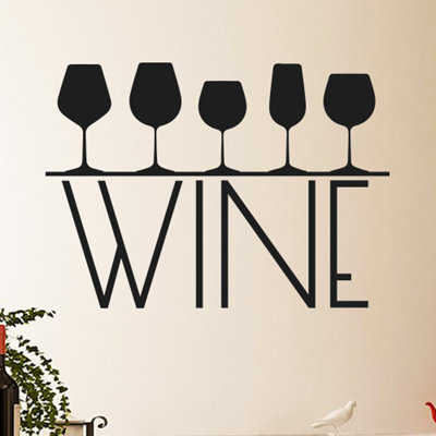 Food & Beverage Non-Wall Damaging Wall Decal