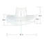 Banc de jardin en forme d'arbre demi-cercle-109762803