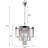 Hallum 19.7" W 7-Light Dimmable Tiered Chandelier-136675434