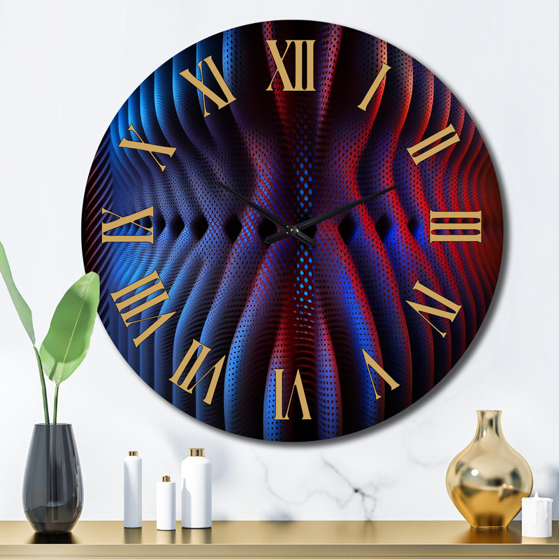 Horloge murale Portals Moire, Grand
