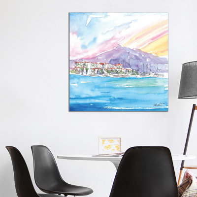 Luxury Mediterranean Harbour Of Puerto Banus Spain - Wrapped Canvas Print