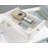 Jaavon 152.4cm x 76.2cm Craft Table with Sewing Machine Platform