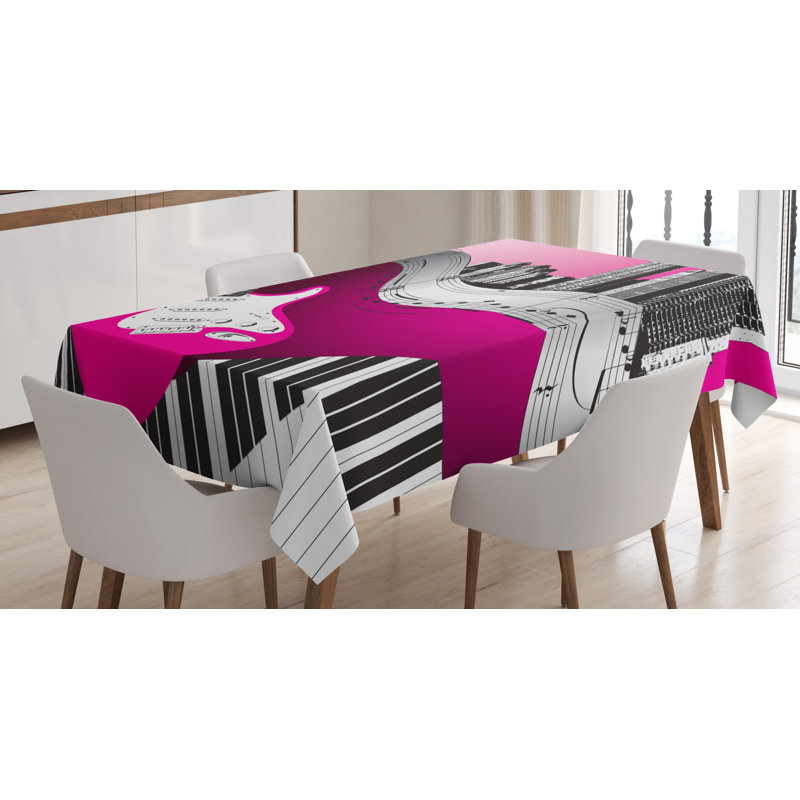 Music Tablecloth, 70" L x 52" W