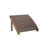 Chocolate Brown Top/Antique Mahogany Base