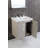 Mamounia 24 " W Free Standing Wall Mounted 1 Single Vanity Bathroom Vanity With Ceramic Top