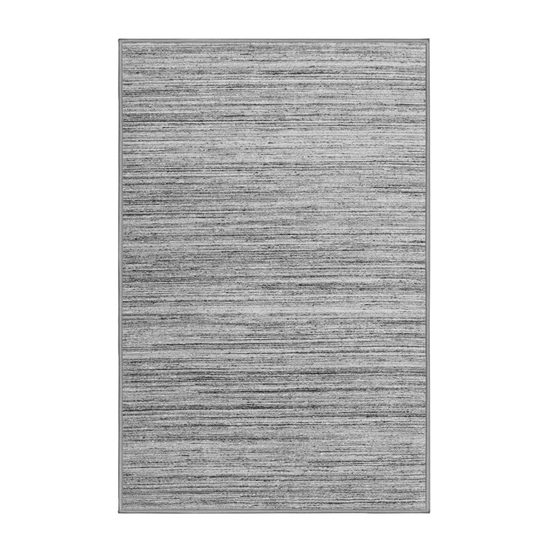 Wadhah Performance Striped Indoor Rug, Rectangle 7' x 10'