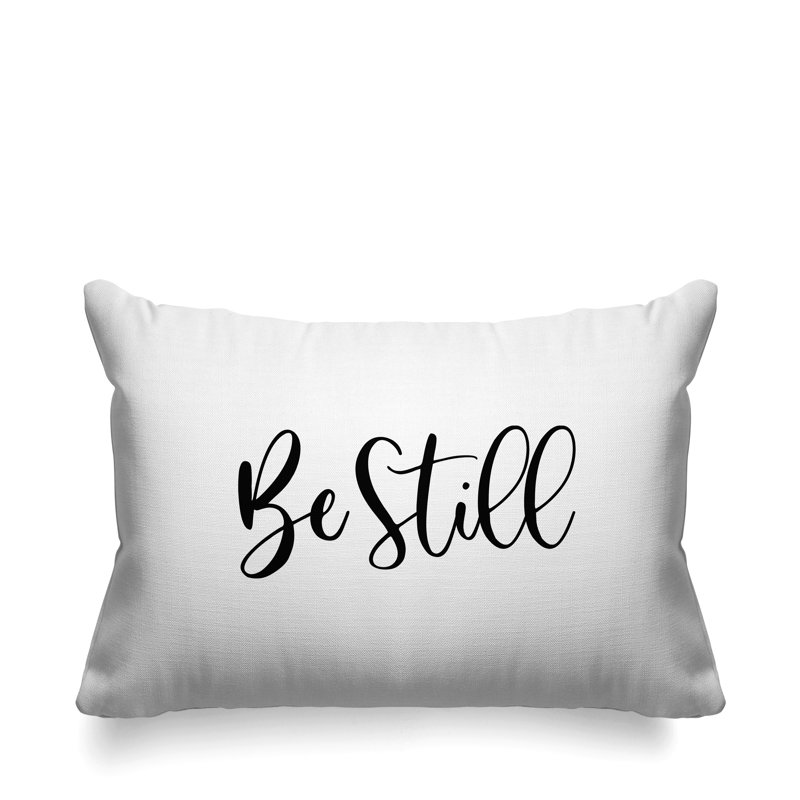 Aspire Outdoor Reversible Throw Pillow, White