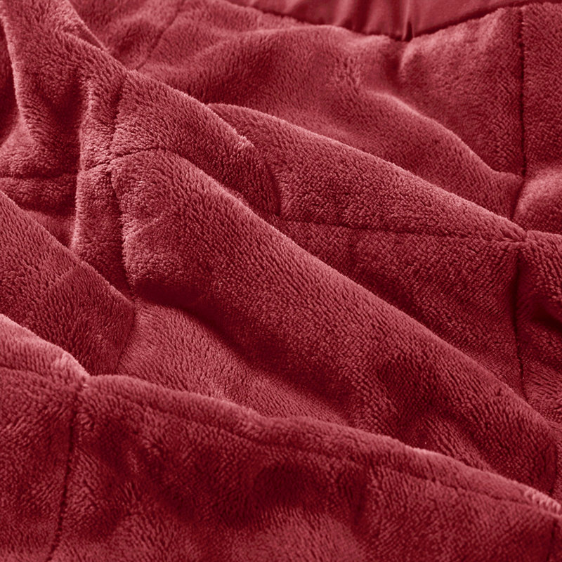 Couverture réversible en duvet HeiQ Smart, Bourgogne, Grand lit
