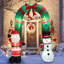 Bonhomme de neige gonflable