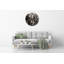 Joeisha Glass Wall Clock