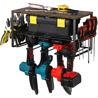 Support de rangement mural pour outils électriques H 8,66 "x l 18,7" x P 7,87 "