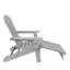 Chaise Adirondack pliante de 38 po de hauteur avec porte-gobelet et repose-pieds-1834800031