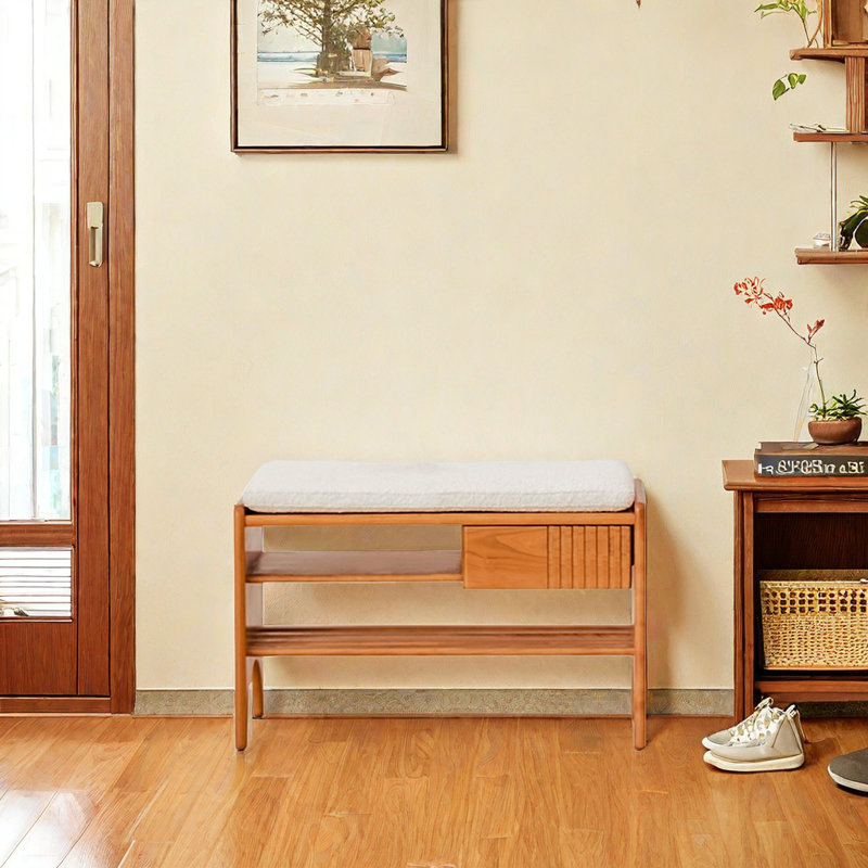 4 Pair Shoe Storage Bench