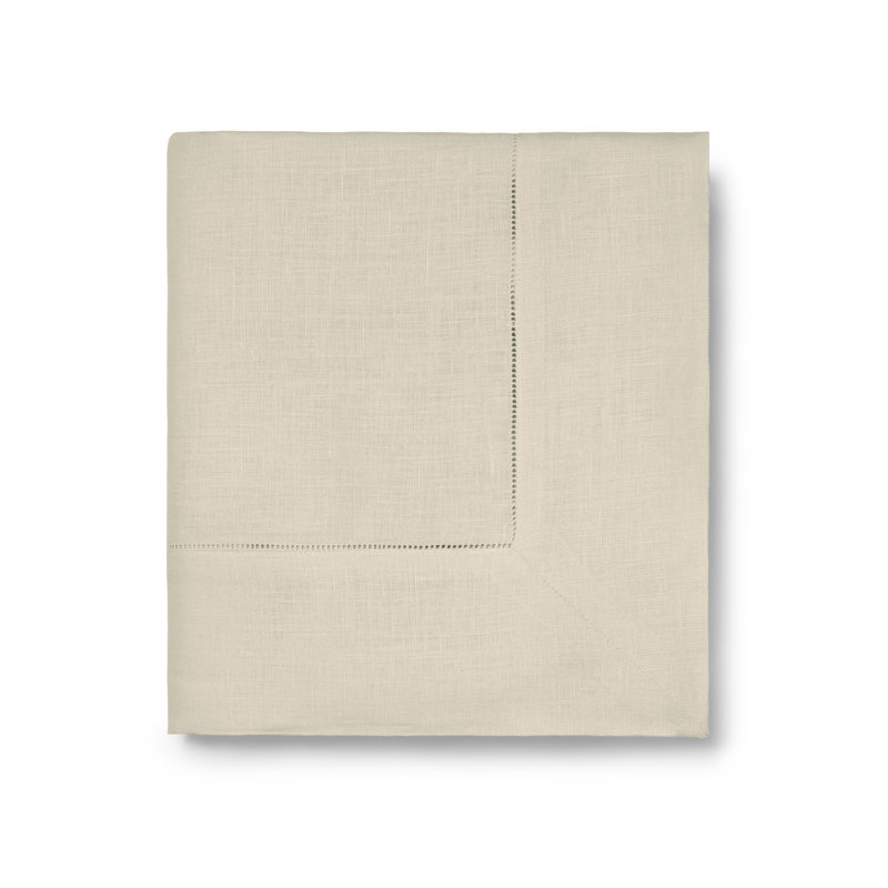 Festival Handmade Tablecloth, 140" x 66", Oyster