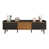 Black/Natural Wood selected