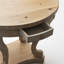 Table basse à pieds courbés de style campagnard-146177196
