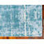 Tapis contemporain turquoise / bleu clair Aimeeleigh-2105855458