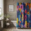 Joyful Art - Rideau de douche Premium-543641513