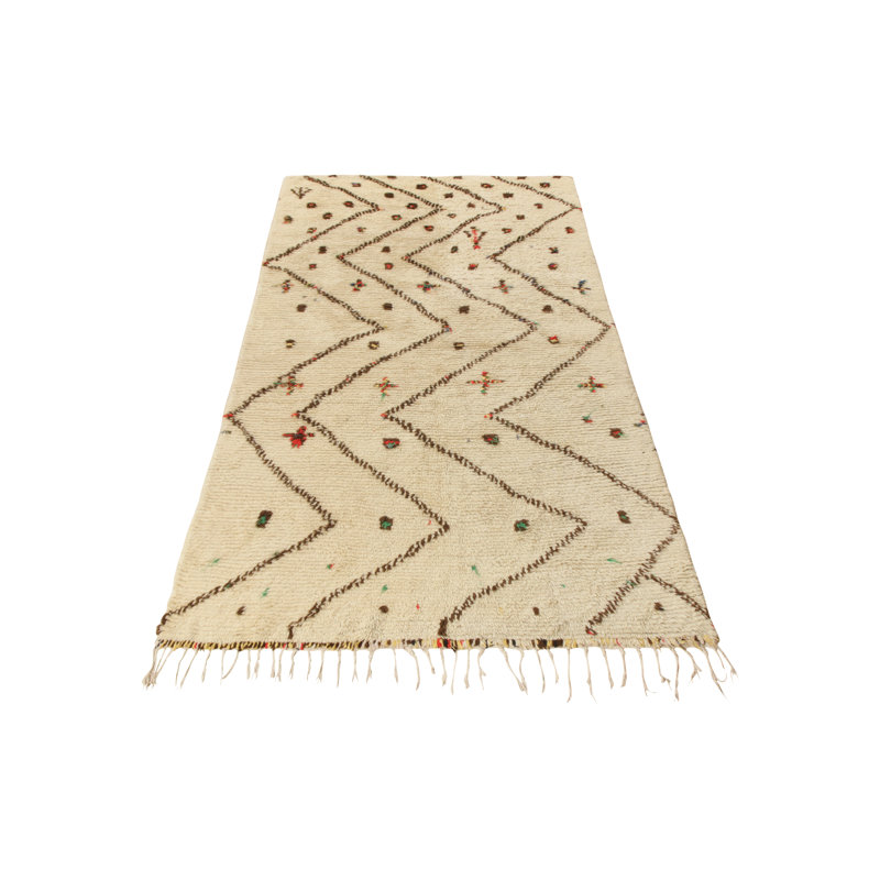 Moroccan One-of-a-Kind Rectangle 8’11”x11’7” Hand Knotted Area Rug