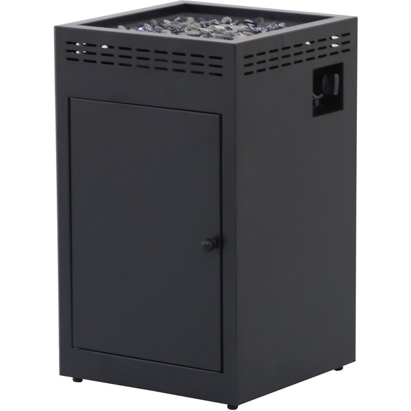 Cheon Column Steel Propane Smokeless Fire Column