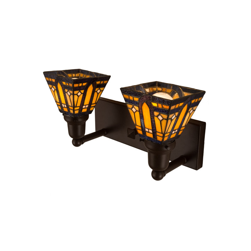 Sierra Prairie Mission Armed Sconce