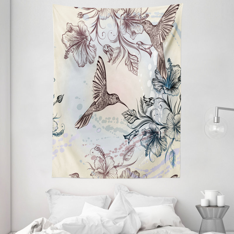 Tapisserie en polyester, H 80 po x l 60 po