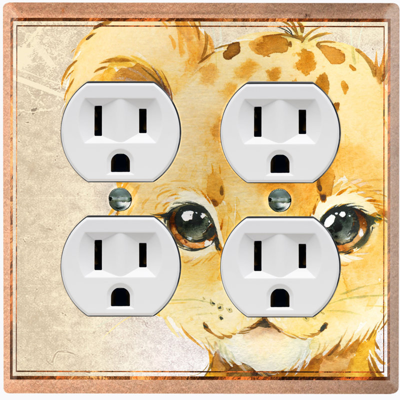 Plaque murale pour animal mignon