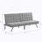 Gonnelli Armless Sofa, Modern Sofa, Accent Sofa-454450348